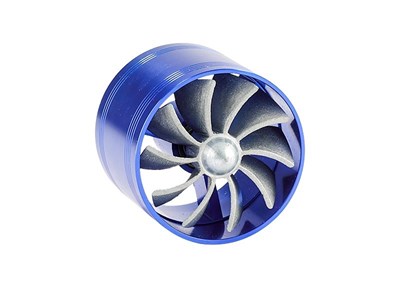 Intake turbine, single