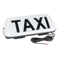 Lampa TAXI LED, biała