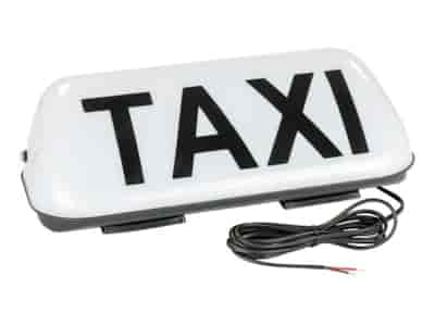 TAXI LED-Lampe, weiß