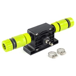 Pompka napędzana wiertarką, przyłącza 3/4  + 2 adaptery 1/2 