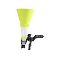 Lejek plastikowy z uchwytem zaciskowym, czasza 125 mm