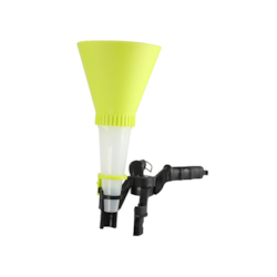Entonnoir avec clip, bol de 125 mm