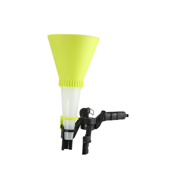 Trichter mit Clip, 125 mm Schüssel