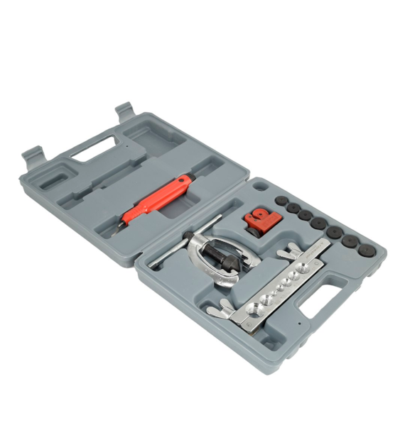 Double flaring tool set