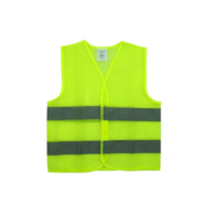 Gilet haute visibilité pour enfants, 52cm x 42cm, jaune