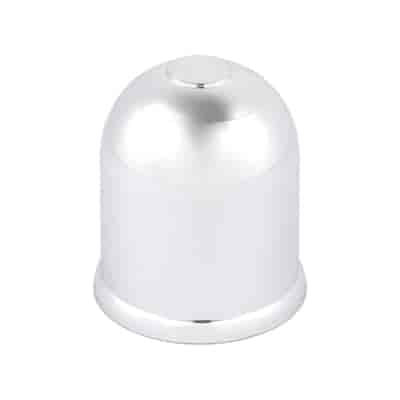 Hitch ball cover, chrome plated