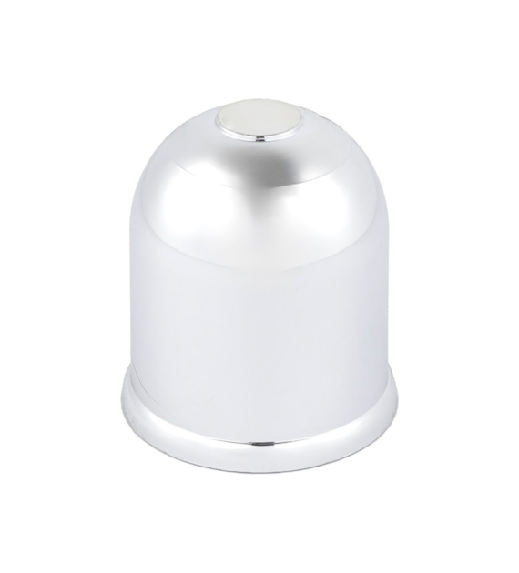 Hitch ball cover, chrome plated
