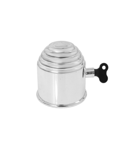 Cache-boule d'attelage avec clé, chromé