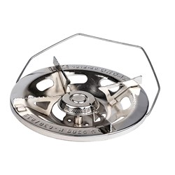 One-burner camping stove, 220 mm, with handle