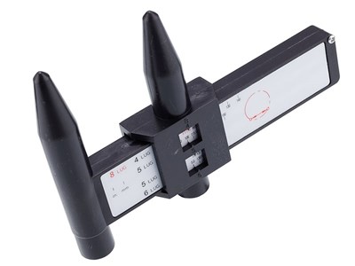 PCD gauge ruler