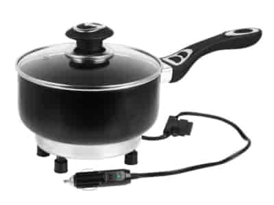 Rondel elektryczny 180 mm, 12V 150W z pokrywką