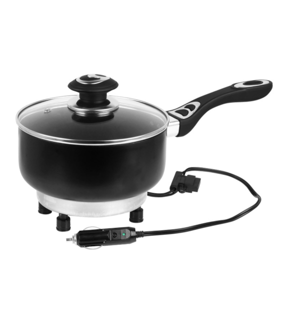 Rondel elektryczny 180 mm, 12V 150W z pokrywką