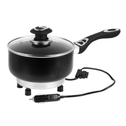 Rondel elektryczny 180 mm, 24V 250W z pokrywką