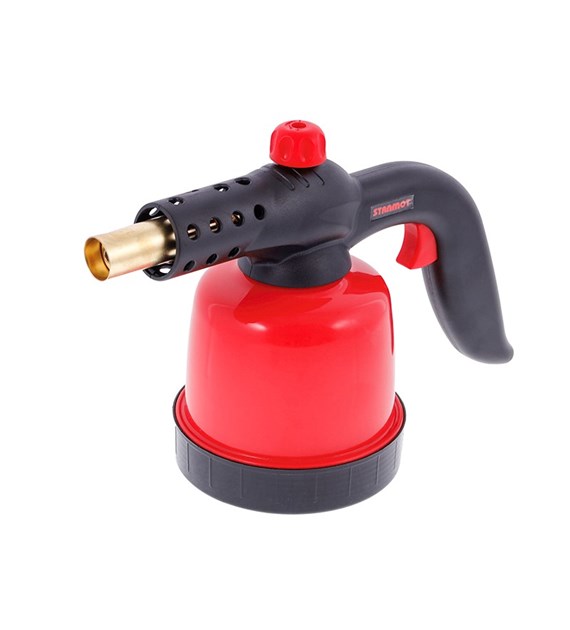 Blowtorch with flow control, for 190 g gas cartridge, type 100 P03, PIEZO EN521 igniter