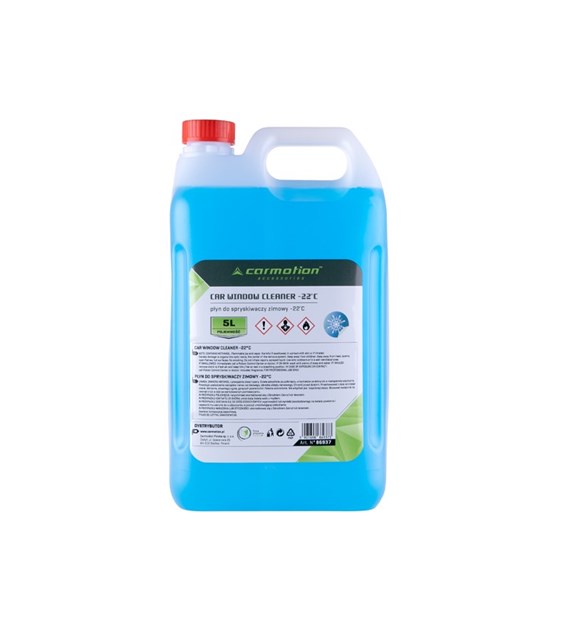 Winter windscreen washer fluid to -22 ° C, 5L - sale only with VAT invoice