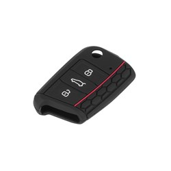 Silicone key cover , VW - new type, black