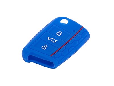 Silicone key cover , VW - new blue type