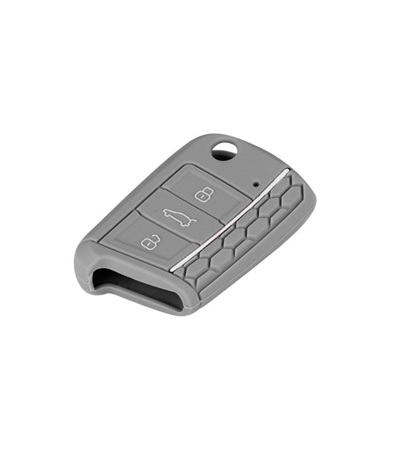 Silicone key cover , VW - new type, gray
