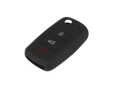 Silicone key cover , VW - old type, black