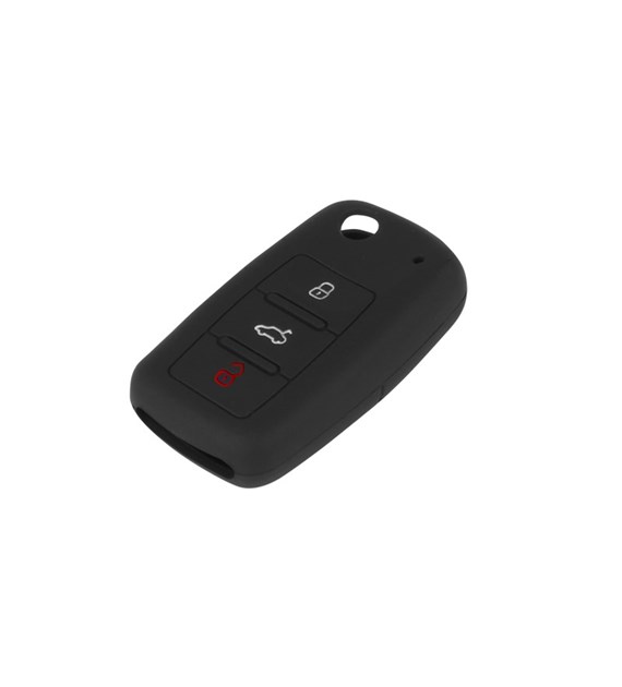 Silicone key cover , VW - old type, black