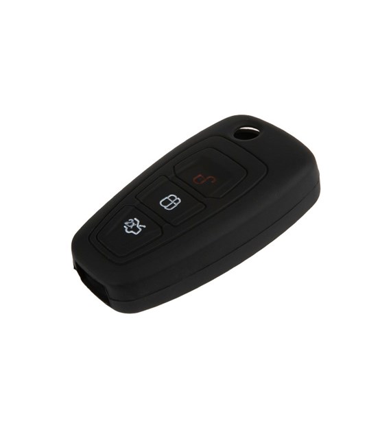 Silicone key cover , Ford, black
