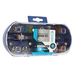 Glühlampe Ersatzbox VISION 2x H7 12V 55W + 28 el