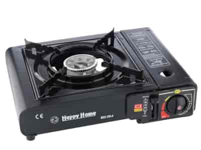 Réchaud à gaz de camping 2.3kW pour cartouche ou bouteille