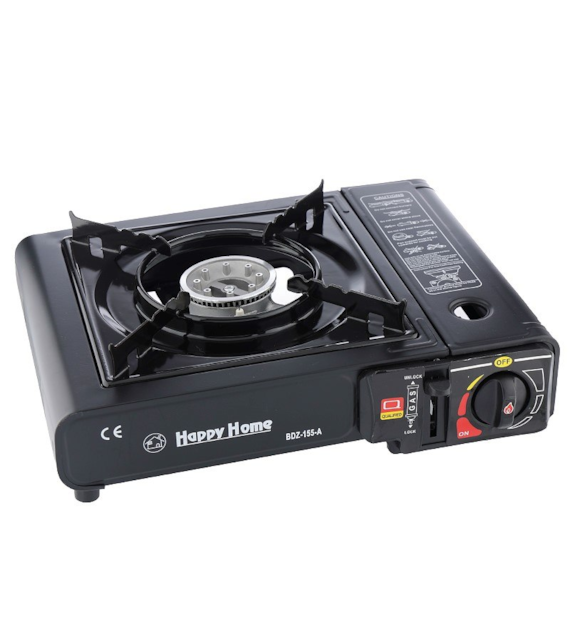 Réchaud à gaz de camping 2.3kW pour cartouche ou bouteille
