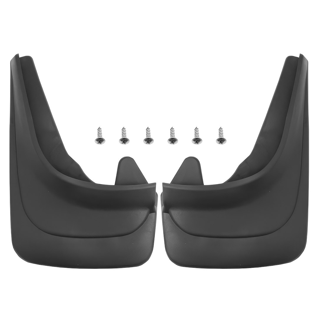 Universal mud flaps, 32x22 cm, black, 2 pcs