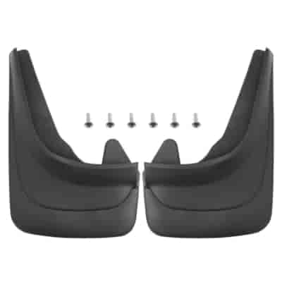 Bavettes garde-boue universelles, 32x22 cm, noires, 2 pcs