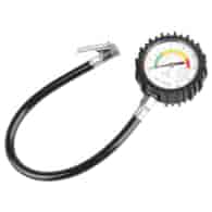 Manometer 15 BAR mit Gummischlauch
