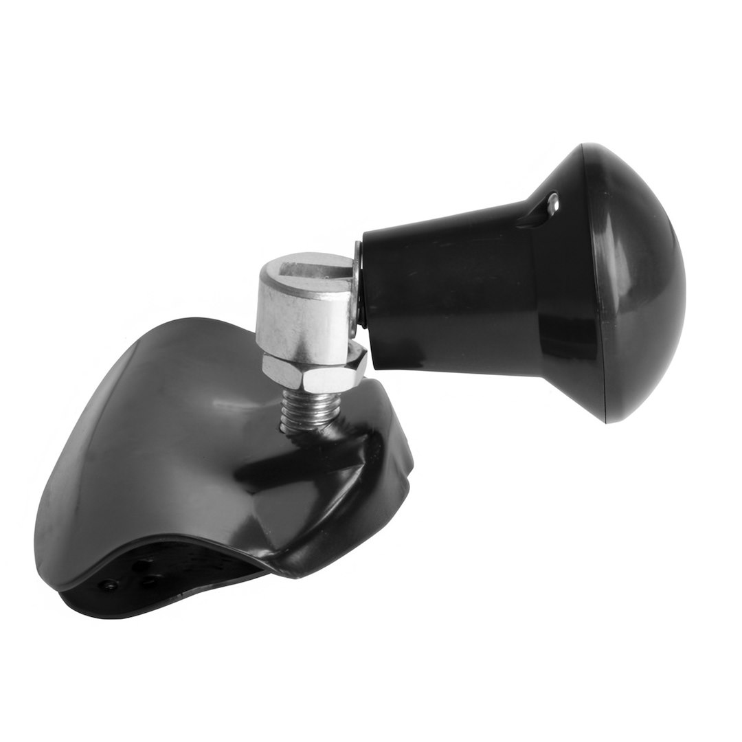 Steering wheel knob, folding, black