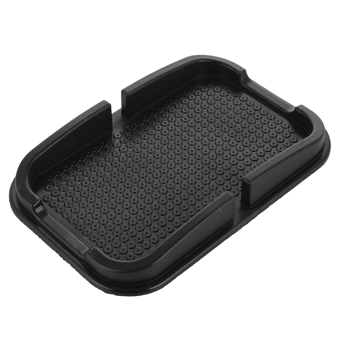 Anti-slip mat for small items with phone holder