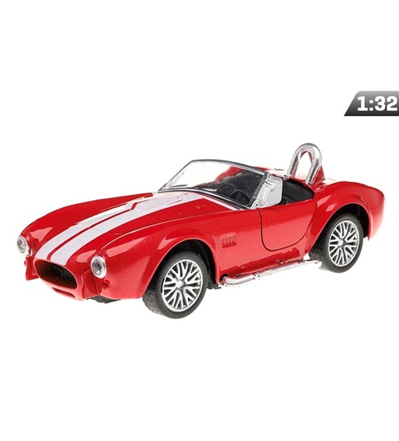 Modell 1:32, Shelby Cobra, rot