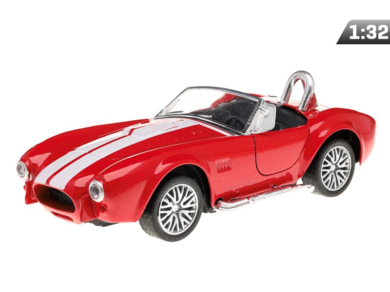 Model 1:32, Shelby Cobra, red