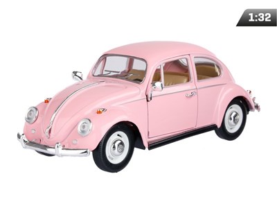 Model 1:32, 1967 VW Classical Beetle,pink