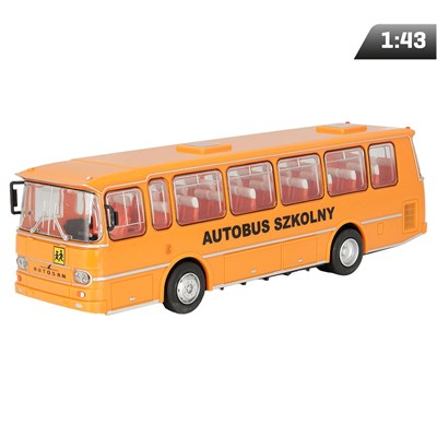 Model 1:43 Autobus szkolny AUTOSAN, pomarańczowy