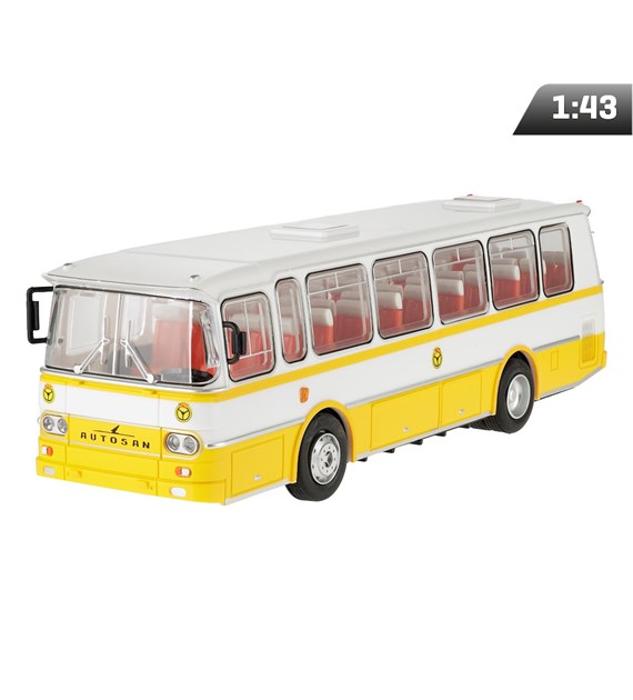 Model 1:43 Autobus PKS AUTOSAN H9, żółto biały