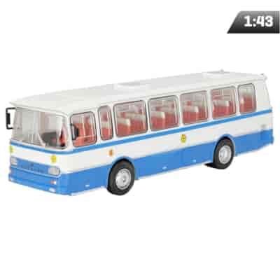 Model 1:43 Autobus AUTOSAN, niebiesko biały