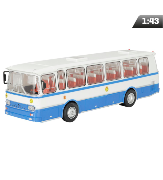 Model 1:43 Autobus AUTOSAN, niebiesko biały