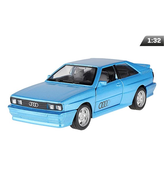 Modèle 1:32, RMZ Audi quattro (1980), bleu