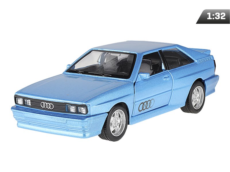 Modell 1:32, RMZ Audi quattro (1980), Blau