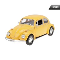 Model 1:32 RMZ Volkswagen Beetle 1967, żółty