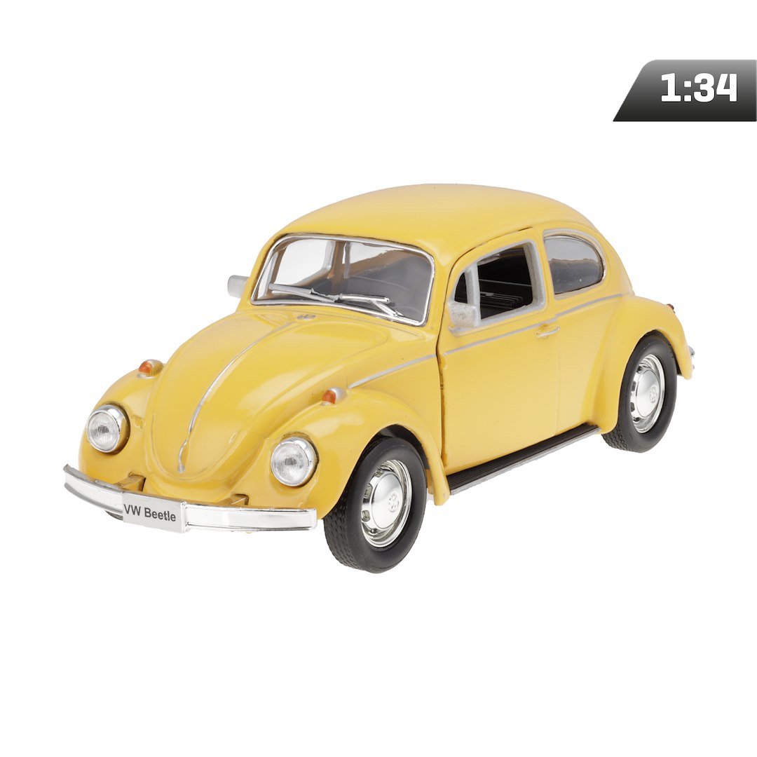 Model 1:32 RMZ Volkswagen Beetle 1967, żółty