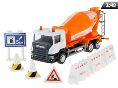 Model 1:64, RMZ City SCANIA - Betoniarka + akcesoria