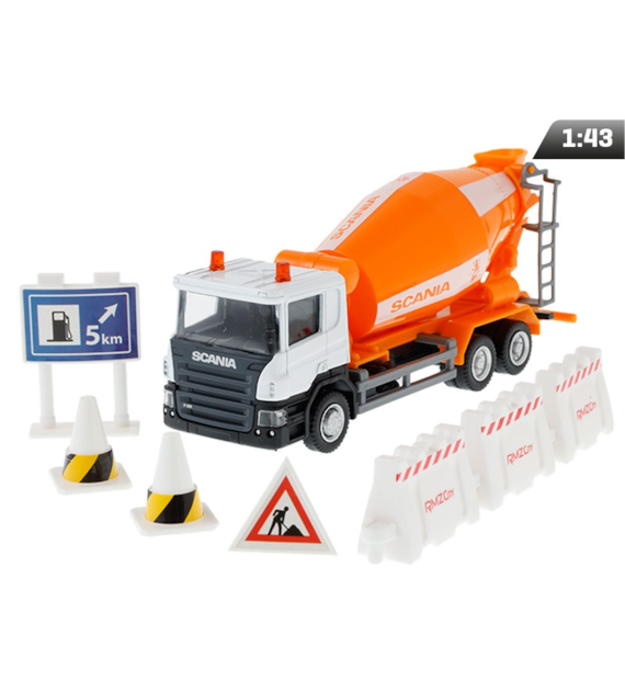 Model 1:64, RMZ City SCANIA - Betoniarka + akcesoria
