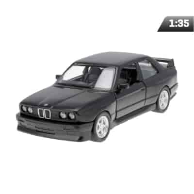 Modell 1:35 RMZ BMW M3 E30 (1986-1991),  Mattschwarz