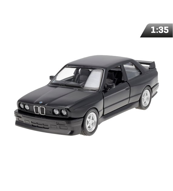 Modell 1:35 RMZ BMW M3 E30 (1986-1991),  Mattschwarz