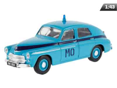 Model 1:43, PRL WARSZAWA M20 MO, niebieski