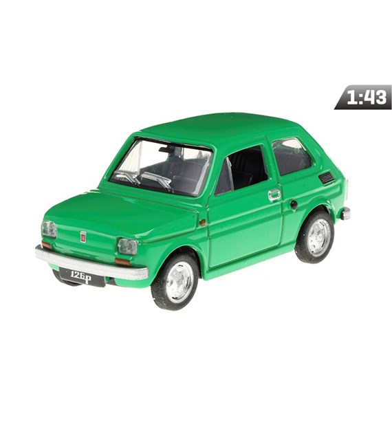 Modèle 1:43, FIAT 126P PRL, vert